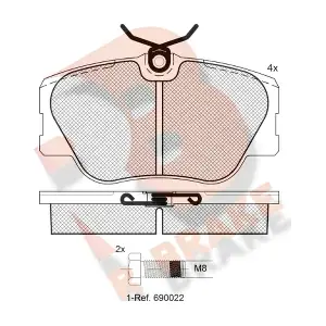 R BRAKE RB0510-700