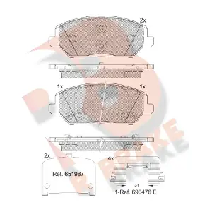 R BRAKE RB2320