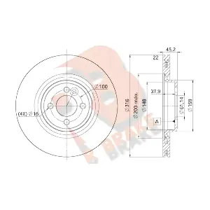 78RBD29065 R BRAKE