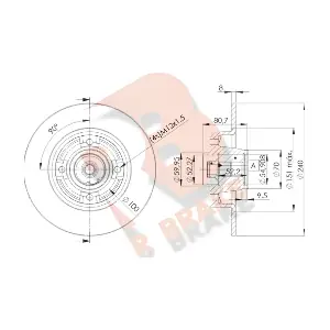 78RBD17823 R BRAKE