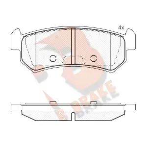 R BRAKE RB1727