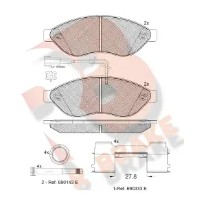 R BRAKE RB1803-203