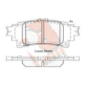 R BRAKE RB2050