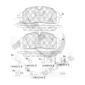 RB2511 R BRAKE