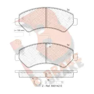 R BRAKE RB1836