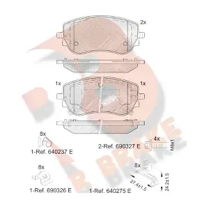 RB2427-208 R BRAKE
