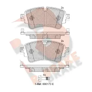 R BRAKE RB2256
