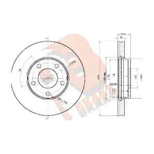 78RBD23272 R BRAKE