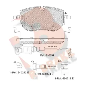 RB2394 R BRAKE
