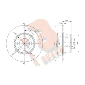 78RBD21070 R BRAKE