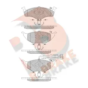 R BRAKE RB1594-071