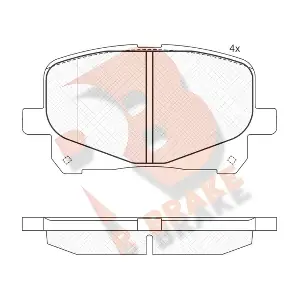 R BRAKE RB1555