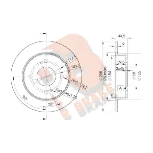 78RBD24201 R BRAKE
