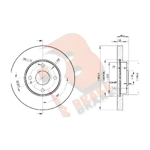 78RBD23256 R BRAKE