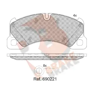 R BRAKE RB1921