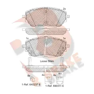RB2287 R BRAKE