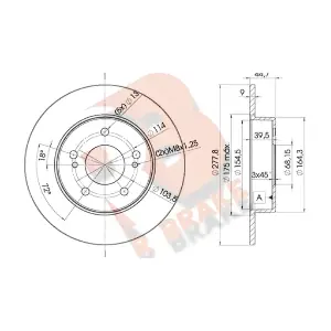 78RBD25059 R BRAKE