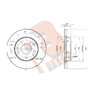 R BRAKE 78RBD27560