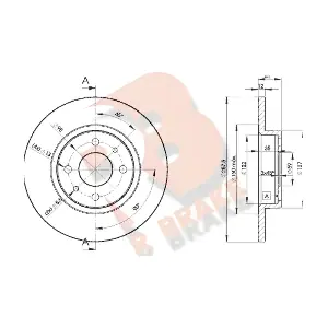R BRAKE 78RBD23466
