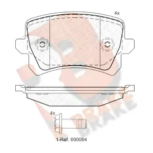 R BRAKE RB1857