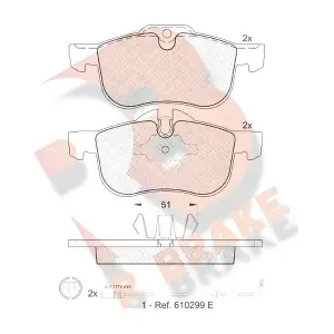 R BRAKE RB1335203