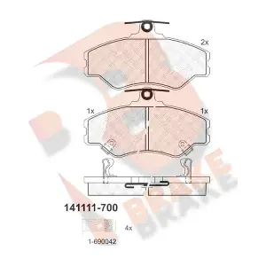 R BRAKE RB1111-700