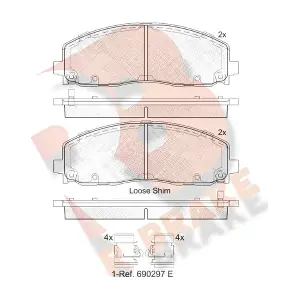 RB2054 R BRAKE