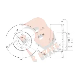 78RBD22038 R BRAKE