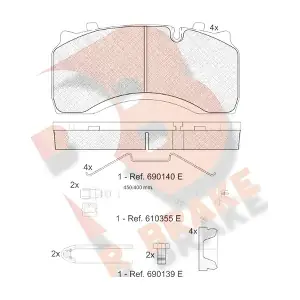 RB1430-122 R BRAKE