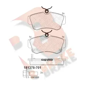 R BRAKE RB1378-701