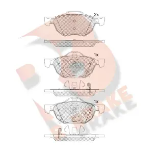 R BRAKE RB1695