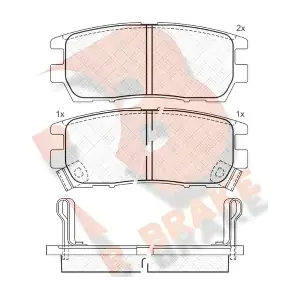 R BRAKE RB0980