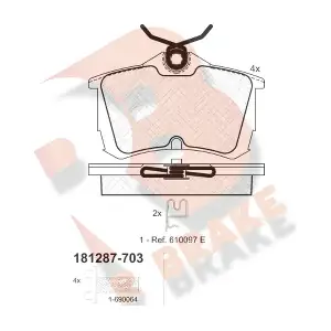 RB1287-703 R BRAKE