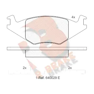 R BRAKE RB0461