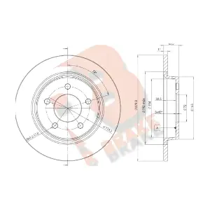 78RBD23276 R BRAKE