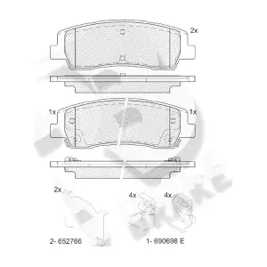 RB2509 R BRAKE