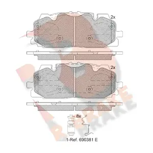 R BRAKE RB2254