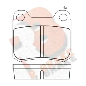 R BRAKE RB0517