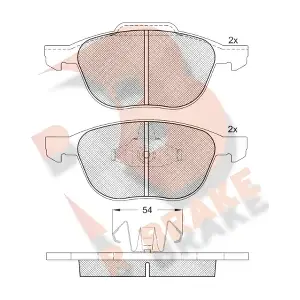 R BRAKE RB1617-399