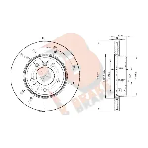 R BRAKE 78RBD24539