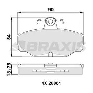 BRAXIS AA0325