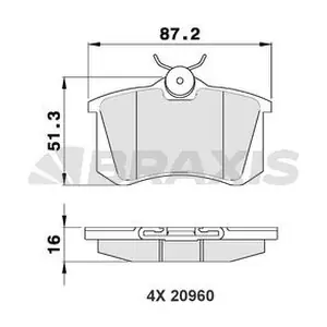 BRAXIS AA0020