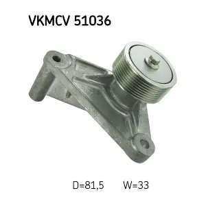 SKF VKMCV 51036 Відвідний/напрямний ролик, поліклиновий ремінь