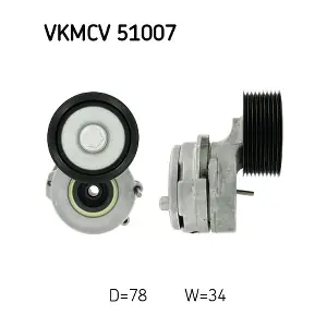 SKF VKMCV 51007