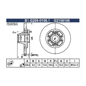 GALFER B1G20801081