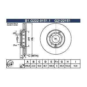 GALFER B1G22201511