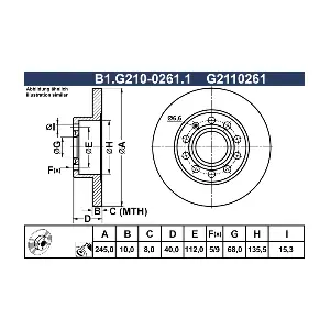 B1.G210-0261.1 GALFER