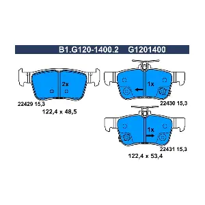GALFER B1.G120-1400.2
