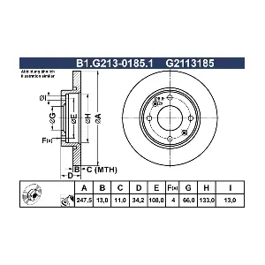 GALFER B1.G213-0185.1
