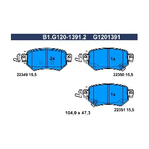 B1G12013912 GALFER